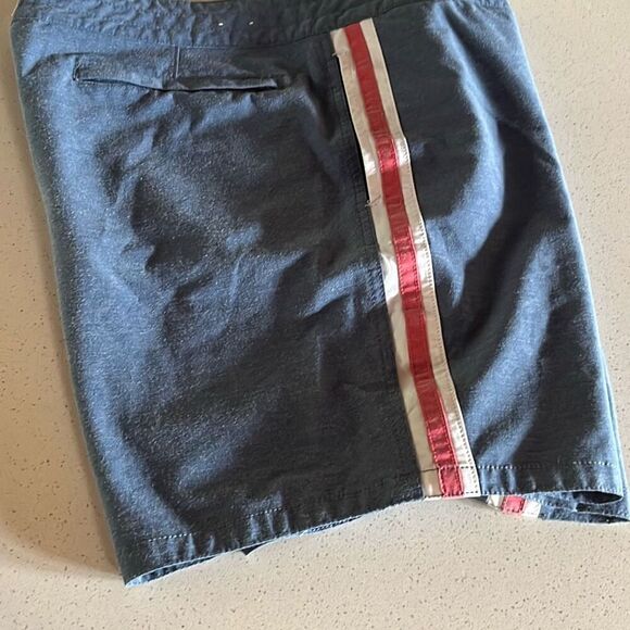 Faherty Swim Board Shorts Trunks Size 36 - Picture 8 of 10
